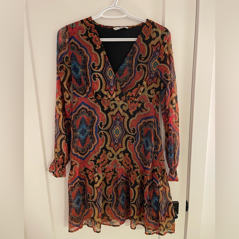 ❤️Size 4 ONLY longsleeve summer dress❤️